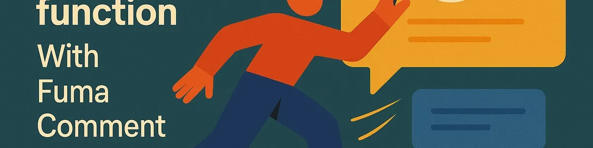 How to apply blog comment function With Fuma Comment 배너