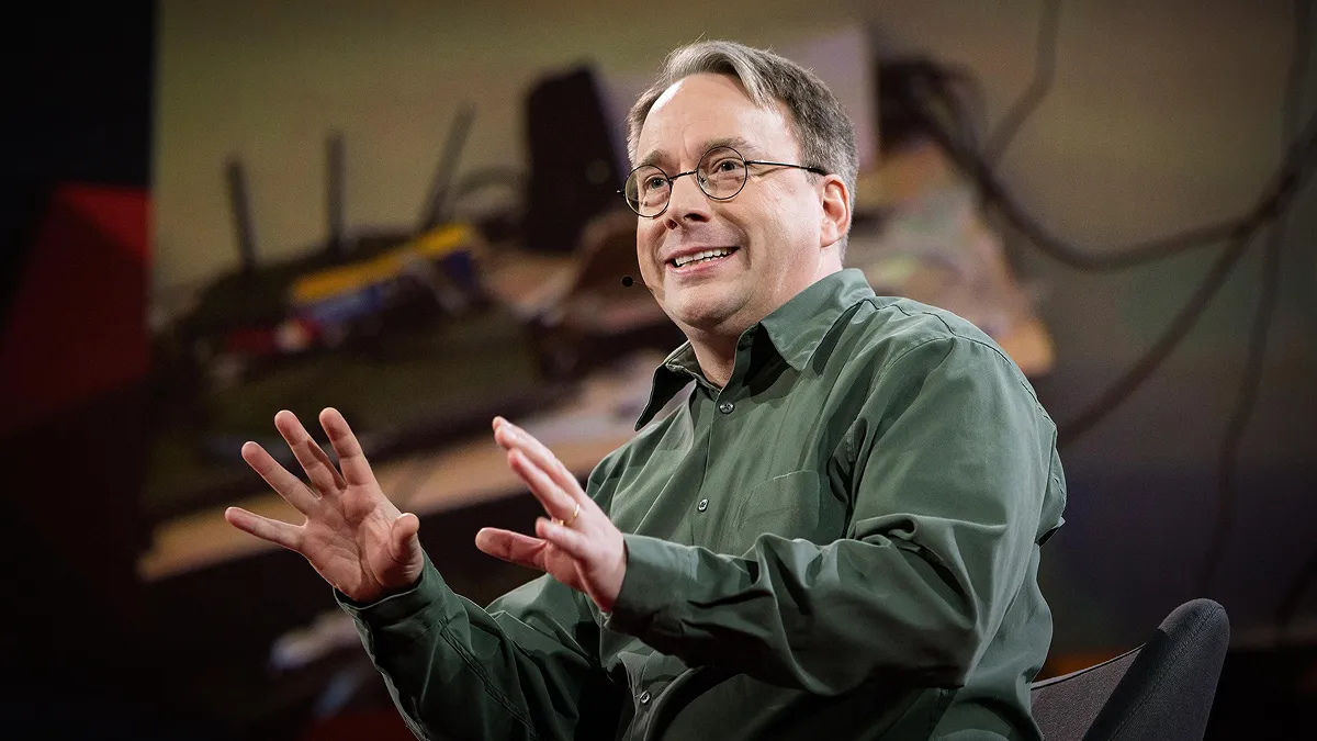The mind behind linux 배너